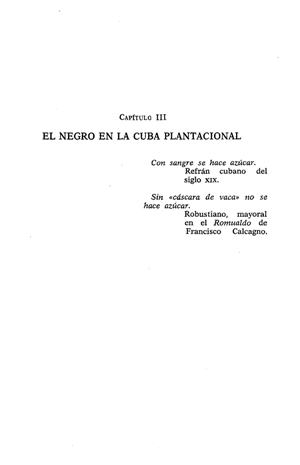 Jorge Castellanos & Isabel Castellanos, Cultura Afrocubana, tomo 1, capítulo 3