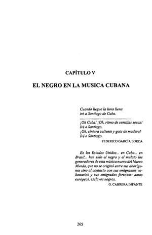 Jorge Castellanos & Isabel Castellanos, Cultura Afrocubana, tomo 4, captulo 5